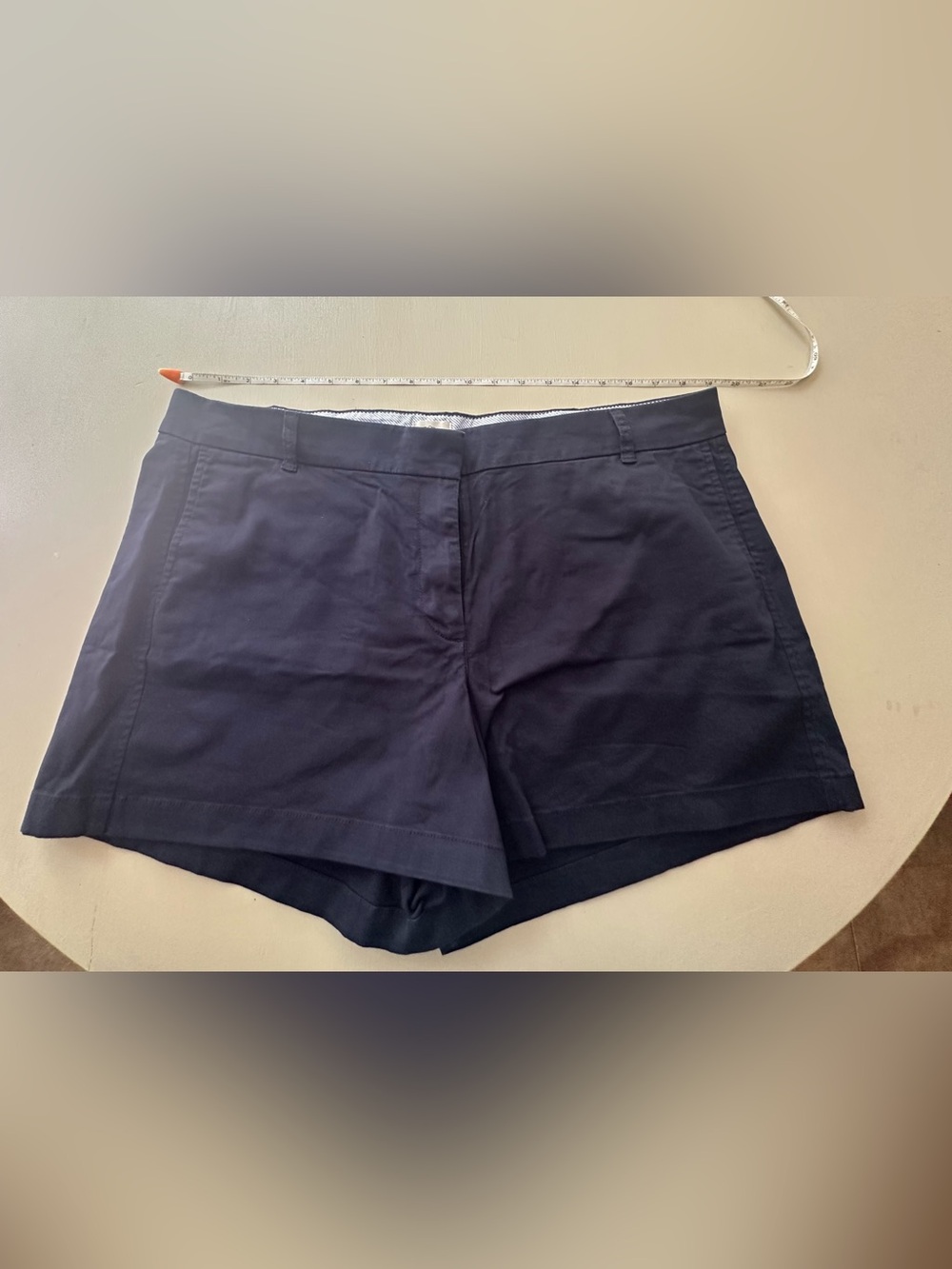 JCrew Navy Blue chino shorts